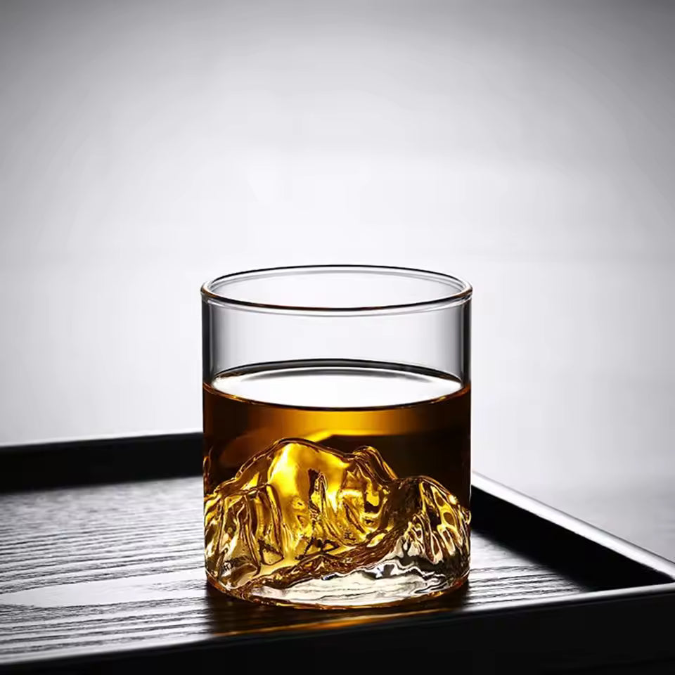 Mount Fuji Whiskey Tumbler