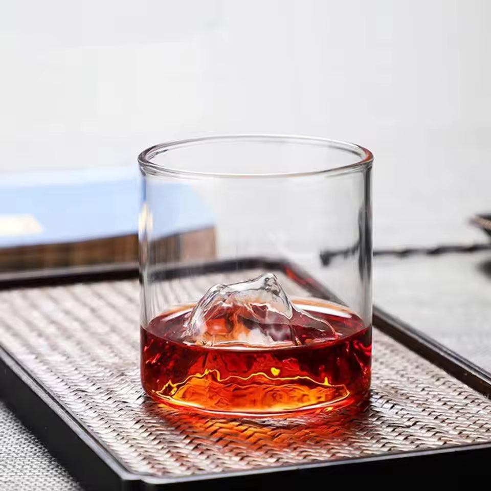 Mount Fuji Whiskey Tumbler