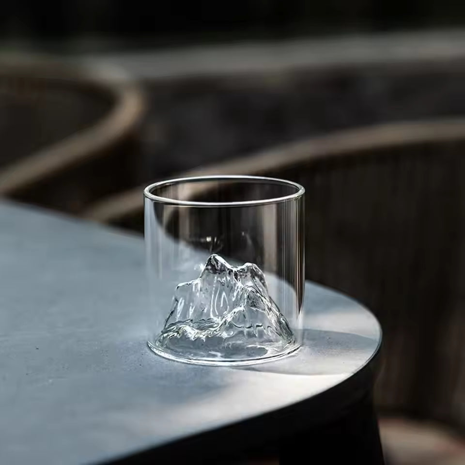 Mount Fuji Whiskey Tumbler