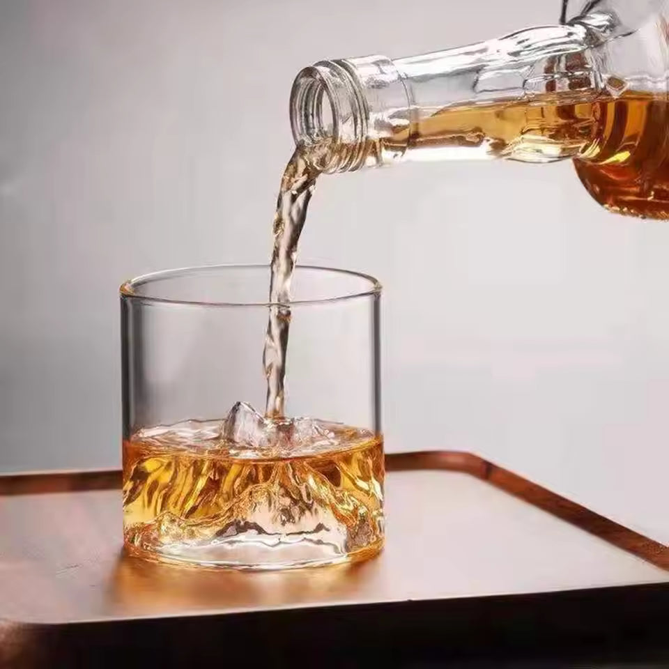 Mount Fuji Whiskey Tumbler