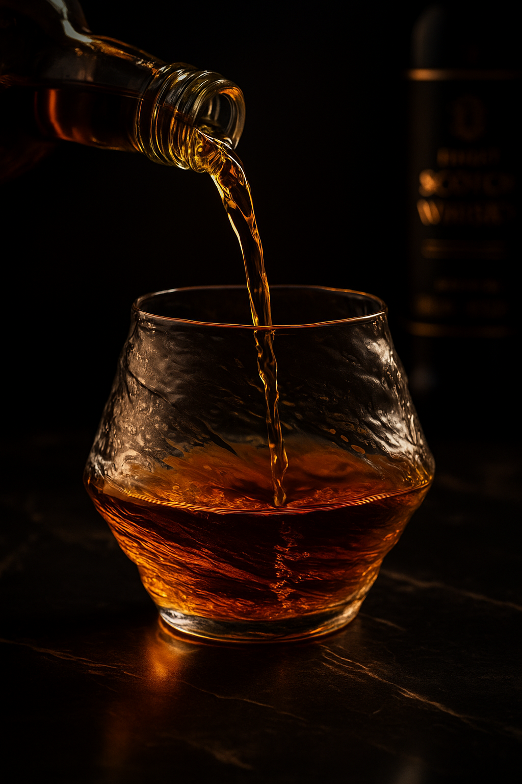 Lava Flow Whiskey Tumbler