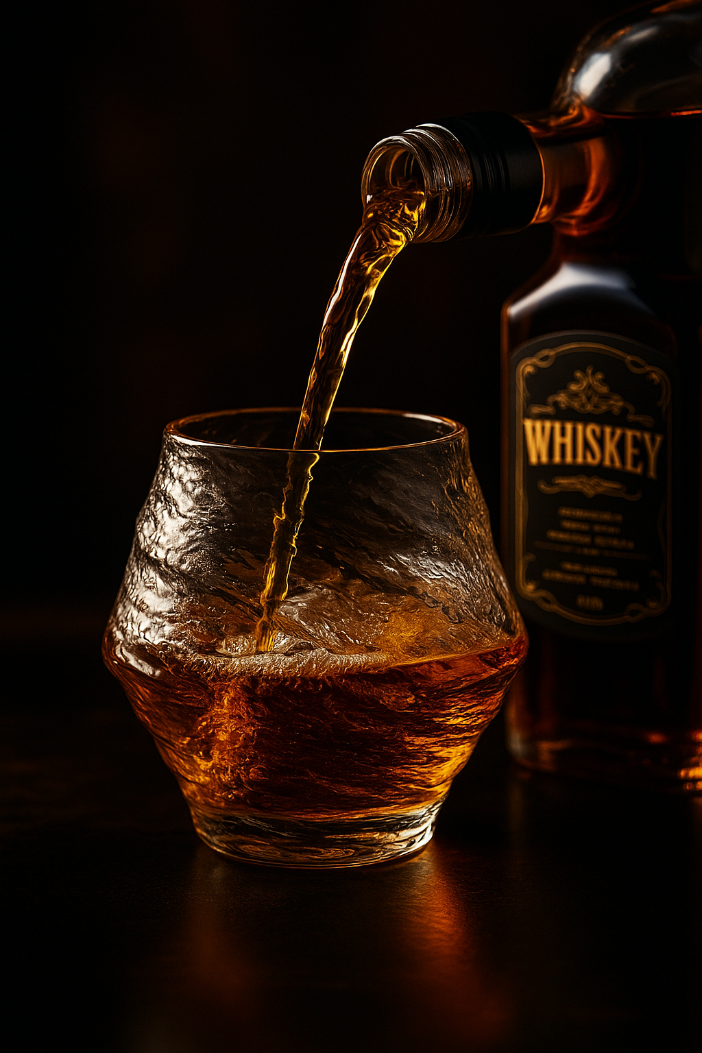 Lava Flow Whiskey Tumbler