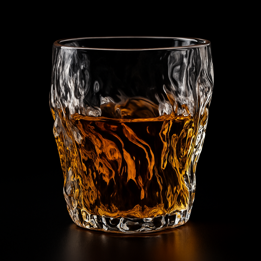 Wave Whiskey Glasses