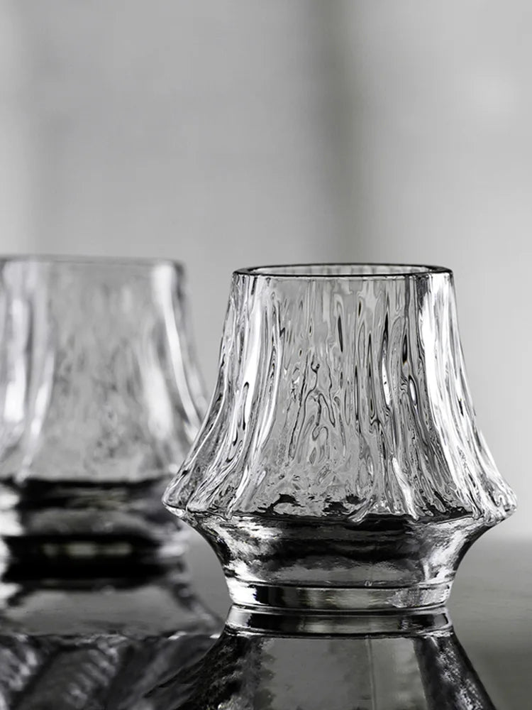 Fluted Crystal Whisky Glass
