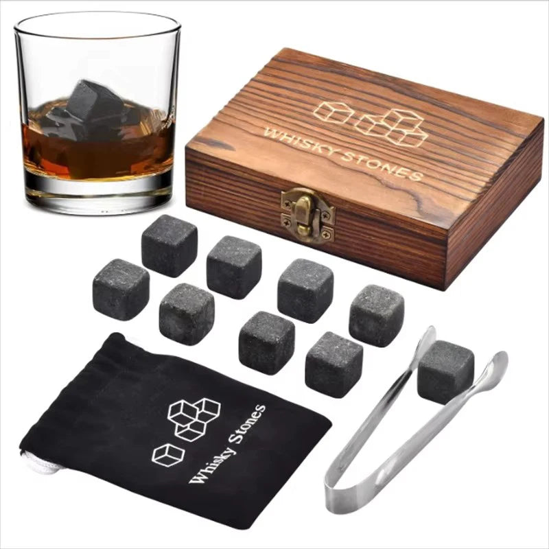 Premium Whiskey Stones Gift Set