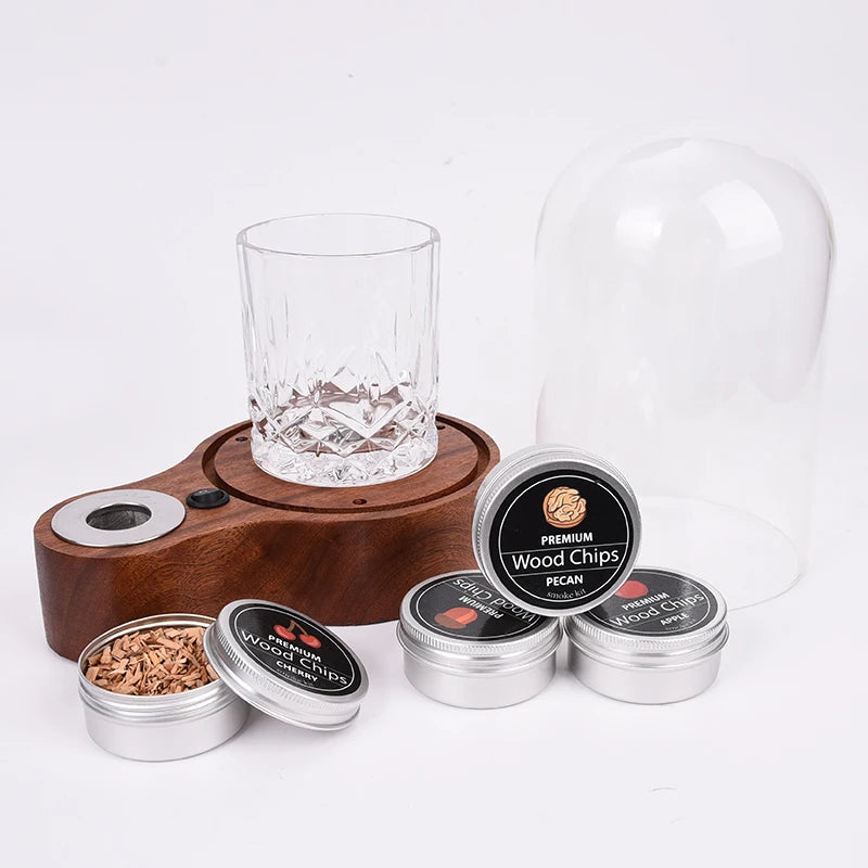 Japanese-Inspired Premium Whiskey Smoker Kit