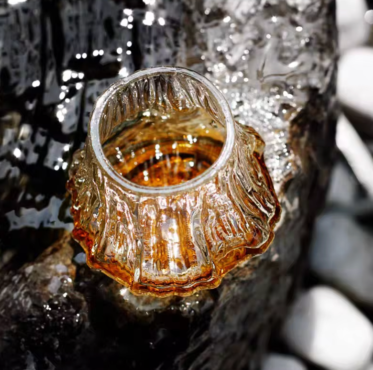 Fluted Crystal Whisky Glass