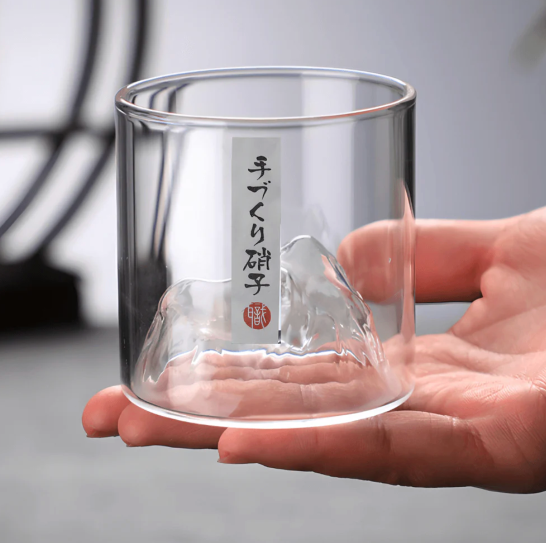 Mount Fuji Whiskey Tumbler